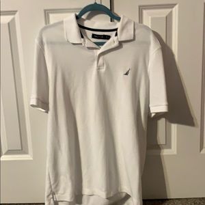 Nautica White Polo